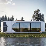 Steel Roofing Outdoor Capsule House For Hotels Or Personal Use Apple Cabin House