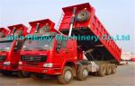 HOWO Manual 8x4 Dump Truck , 30 Ton International Dump Trucks