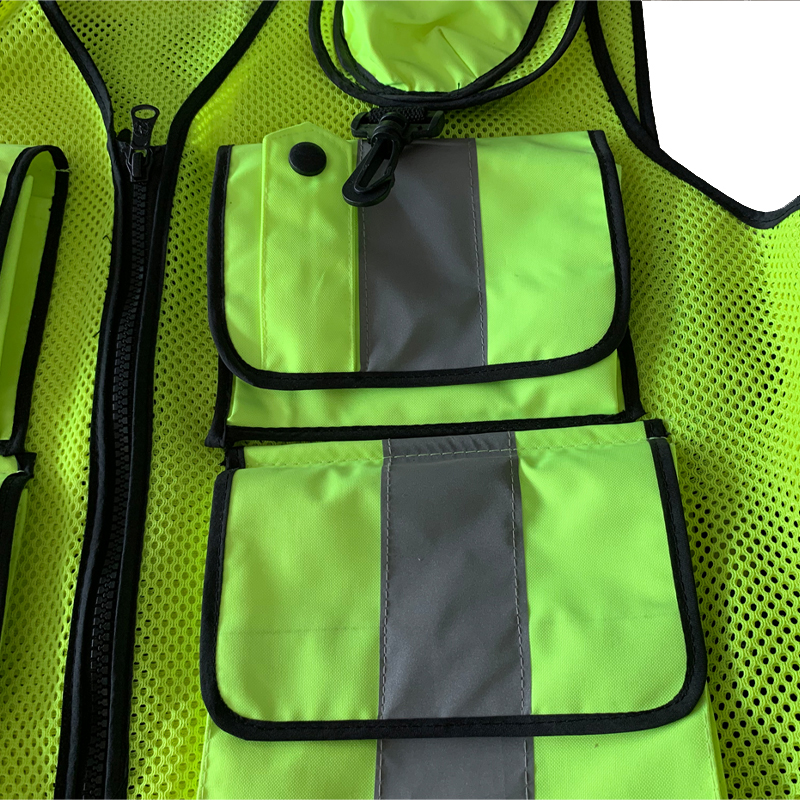 Men's Plus Size Polyester Vest with Multi Function Hook Loop Molle and Other Features