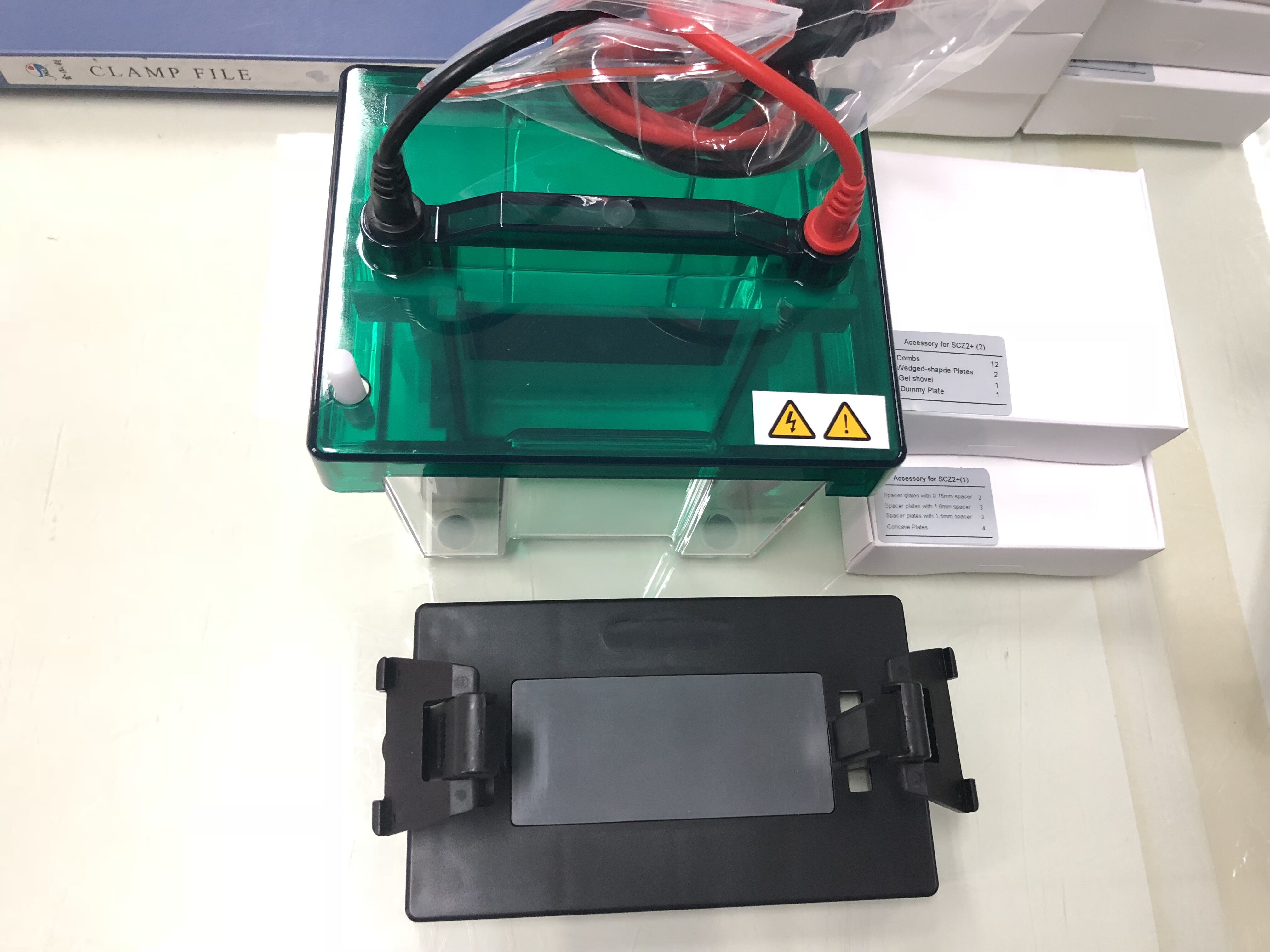 JY-SCZ2+ Polyacrylamide Gel Electrophoresis Apparatus Mini Protean Vertical Electrophoresis Cell