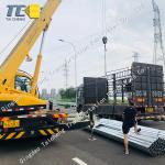 Rotating Road Highway Safety Guardrail International Level 4
