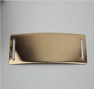 Quality Shiny gold iron Material shoelace charm metal buckles for sports shoe wholesale