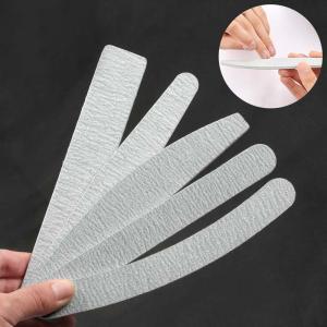 Quality Grey Color Nail Care Tools Sandpaper Nail File Size 18 X 2 X 0.4cm For Finger Care wholesale