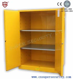 Quality 2 Door Vented Laboratory Locking Metal Flammable Storage Cabinet For Liquid Chemical wholesale