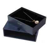 Custom Jewelry Storage Rigid Box Packaging Gold Hot Stamping Retail Packaging