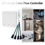 3 Key RF Remote LED Single Color Dimmer For White Flowing Light Strip