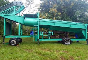 Quality 40m3/H,35Kw Power, 7m Length ,Steel,Rotary Movable,Gold Washing Trommel Screen wholesale