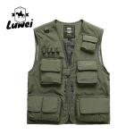 Tactical Custom Utility Outdoor Fishing Sleeveless Lightweight Utility Knit