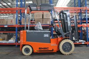 Quality 3500kgs Electric Forklifter with USA Eaton Steering Gear within Shanghai Shineng wholesale