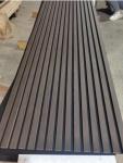 Black Oak Acoustic Wood Slat Panels Soundproof For Auditorium