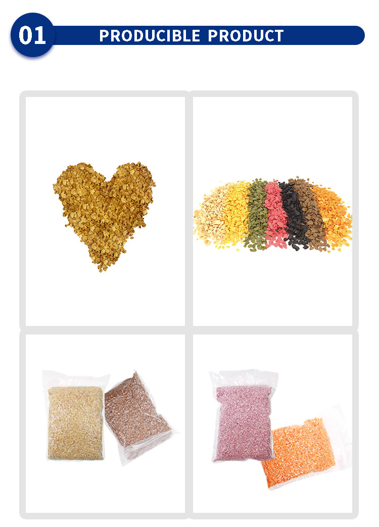 Biscuit Rice Crisp Grinder , Customized Size Stainless Steel High Value-Added Products.