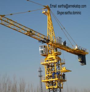 Quality 8t building crane 6010 for construction project wholesale