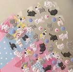 Cartoon 3d Stickers Customized Environmentally Friendly Materials Repeatedly