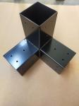 Wood Construction Black Electrophoretic Paint Spraying Metal Hardware Kit