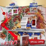 HOLiAUMA best computer embroidery machine supplier HO1501L 360*1200mm single