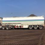Distortion Resistance 3 Axle Diesel Gas Tanker Trailer