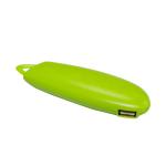 2200mAh Capacity power banks, plastic cover, portable charger