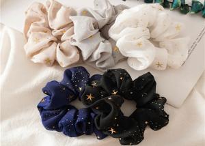 Quality Stars Chiffon large colon headdress Ins women girls sweet plate release circle Korea scrunchie wholesale wholesale