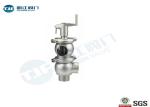 Food Industry Stainless Steel Sanitary Valves ANSI 304L DN50 With EPDM Seals