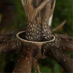 Countryside Deer Antler Chandelier For Farmhouse Warehouse Lighting Fixtures (WH