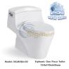 Buy cheap SIGMAR6103 Dual Flush Porcelain Toilet Bathroom Ceramic Siphonic Toilet from wholesalers