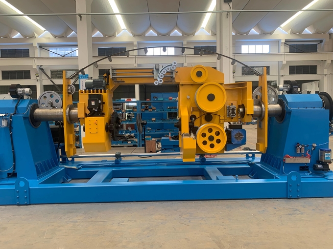 1600 Double Twisting Stranding Machine For 19 Cores Stranding High Efficiency