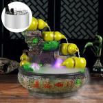 Aluminum Mist Maker Fogger Water Fountain Pond Rockery Fishtank Vase Birdbath