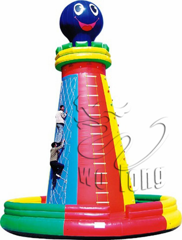 children rock climbing wall, inflatable climbing wall