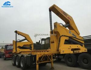 Quality 40ft 40 Tons Container Side Loader Trailer High Lifting Capacity 3 Axles Fuwa wholesale