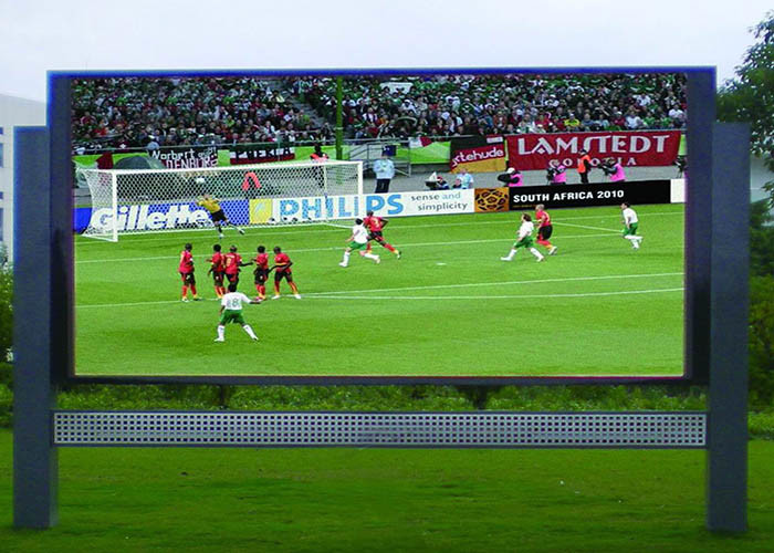 RGB P6 Outdoor LED Displays 3840Hz Fixed Full Color Floor Mounted Installation