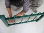 Customized Black Zinc Steel Metal Garrison Fence Panels Maintenance Free