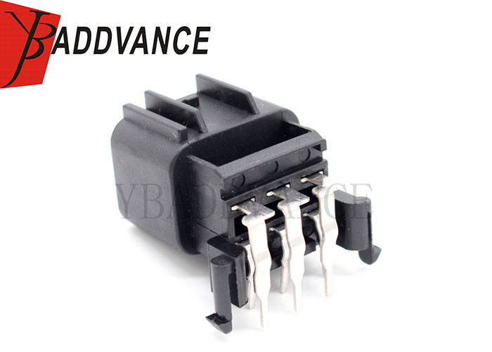 Plastic Automotive Waterproof Electrical Connectors Male DJ70620-2.3-10 Black Color