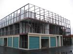 Painted / Galvanized Prefabricated Multi Storey Building Steel Structural
