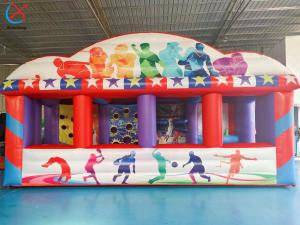 Quality Factory Commercial Inflatable Sport Game Basketball Toss Sport Game Ball Shot Game wholesale