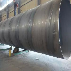 China High Efficiency Spiral Steel Pipe L290 EN10217 Spiral Metal Tubing For Heat Exchange on sale