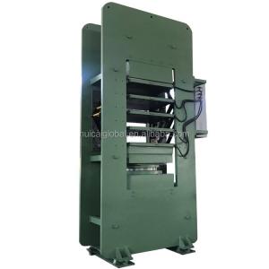 Quality 1.5KW 75 KW Power Hot Hydraulic Press for Rubber Plate Vulcanization Blue/Green Color wholesale
