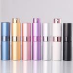 Aluminum Collar 5ml 8ml 10ml Mini Empty Sample Vials Glass Spray Perfume Bottle