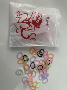 Quality Orthodontic Colorful Extraoral Elastic 3/16&quot; 1/4&quot; O Ring Ortho For Dental Areal wholesale