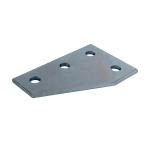 4 Hole 45 Degree Angle Bracket Carbon Steel Channel Fittings