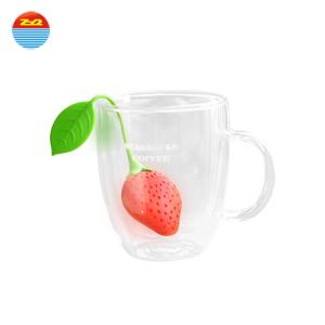 Quality Pretty Strawberry Cool Tea Strainers wholesale