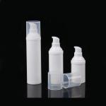 Traveling Pocket Size PP Plastic 15ml Cosmetic Airless Pump Bottle For Skincare
