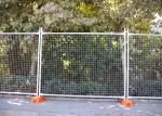 Easy Relocate 65*150mm Temp Construction Fence