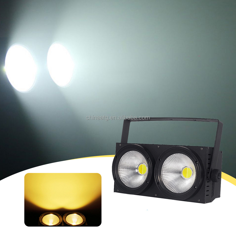 COB200W 2 Eyes Vegetable LED Light Bar IP33 For Stage And Facial Lighting