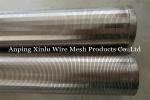 Stainless Steel Johnson V Wire Screen Pipe 6" Continuous Slot Flow Rate