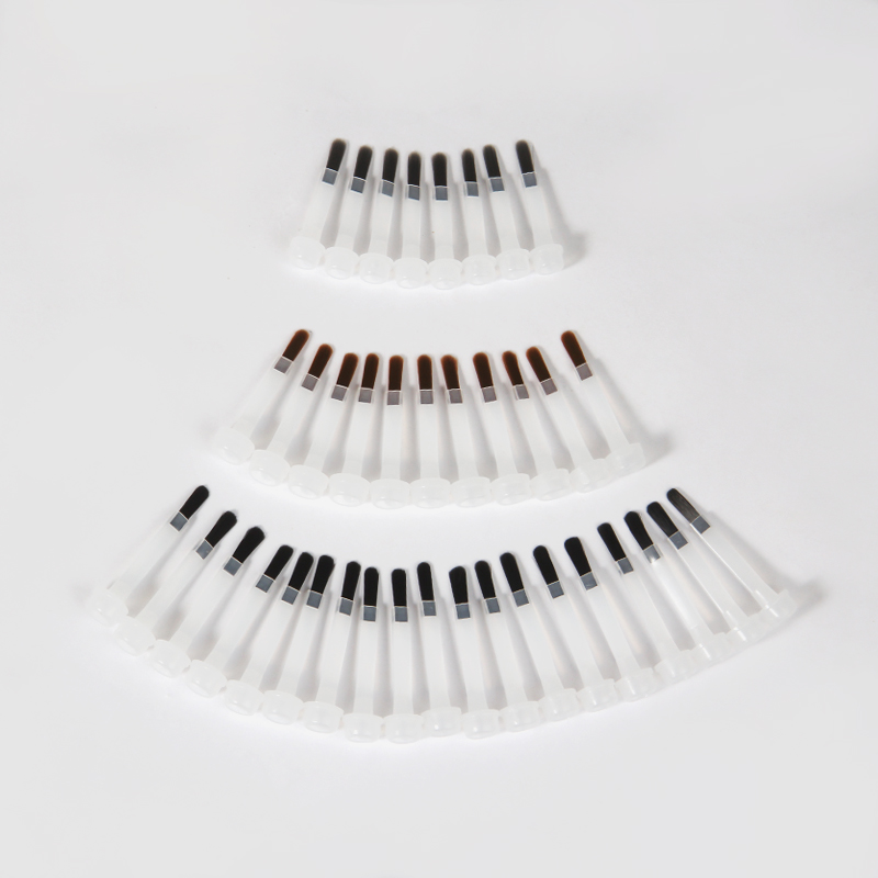 Customized Fine Brush Nail Polish Dupont double sided Nylon Fiber