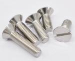 Slotted Countersunk Head Screws Titanium M2 - M10 Stainless Steel DIN963