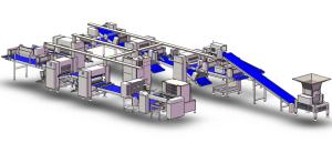 Quality G850 High Automation Croissant Maker Production Line With Industrial Capacity wholesale