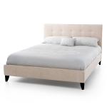 Upholstered Bed, Upholstered Headboard, Hotel Furniture, PU Leather Bed