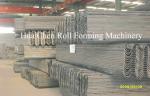 GI Automatic Highway Guardrail Forming Machine with Gear box driving