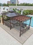 Aluminum Patio Gazebo Outdoor Hardtop Gazebo Patio Hardtop Gazebo